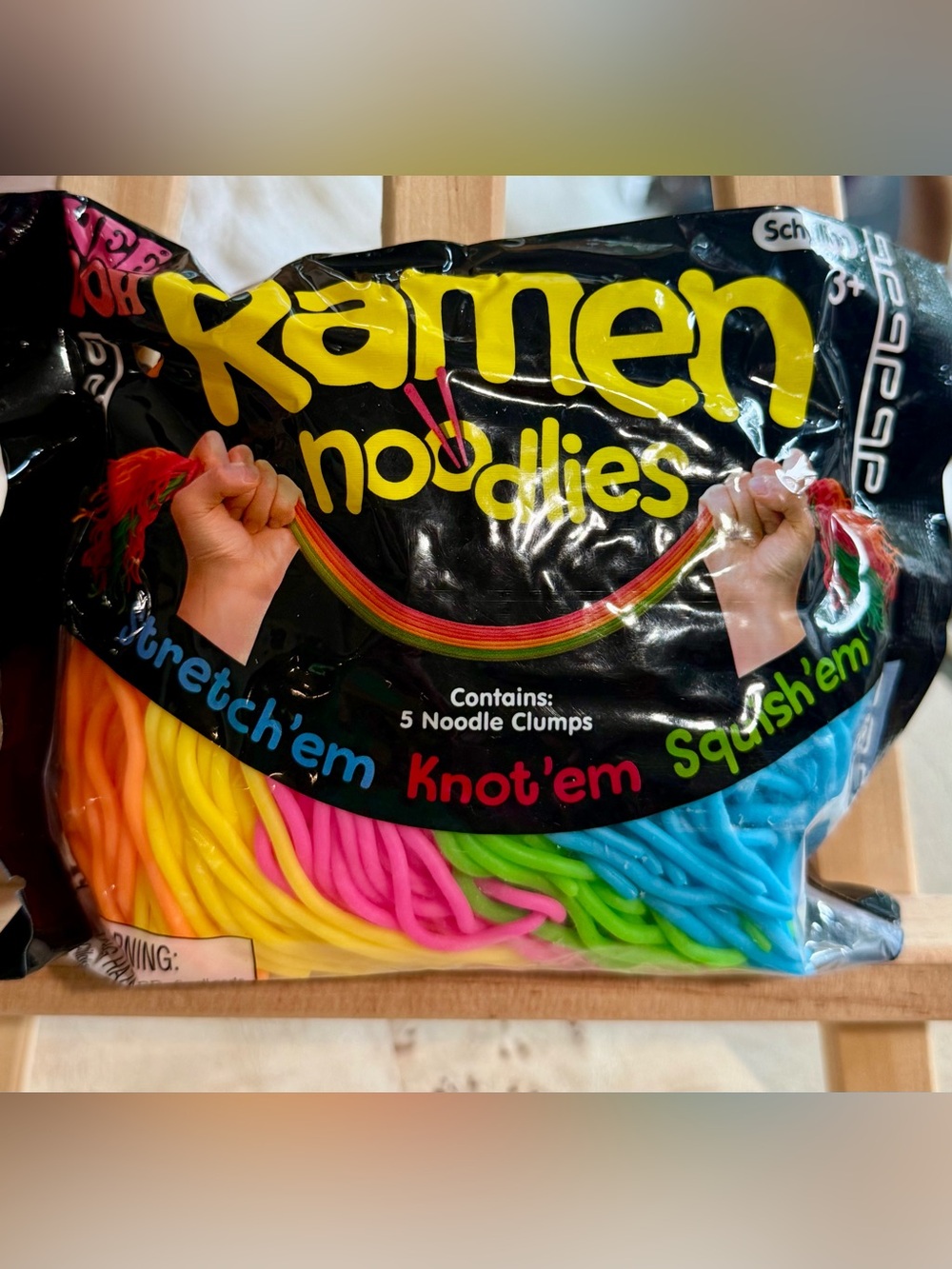 NeeDoh Ramen Noodles Display Box w/ 12 Sealed Packs Schylling Viral - Picture 9 of 10